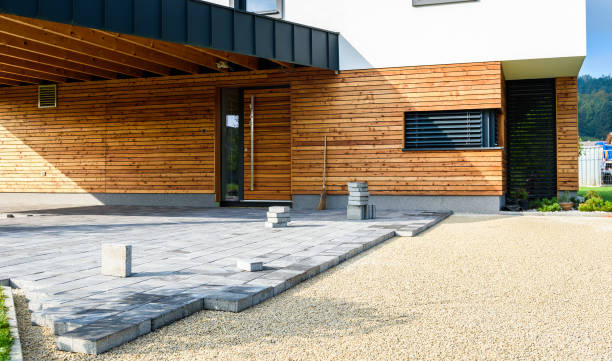 Permeable Paver Driveway in Erie, KS